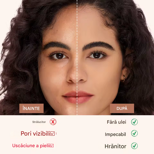 Fond de ten transformator- se adapteaza perfect culorii pielii tale!