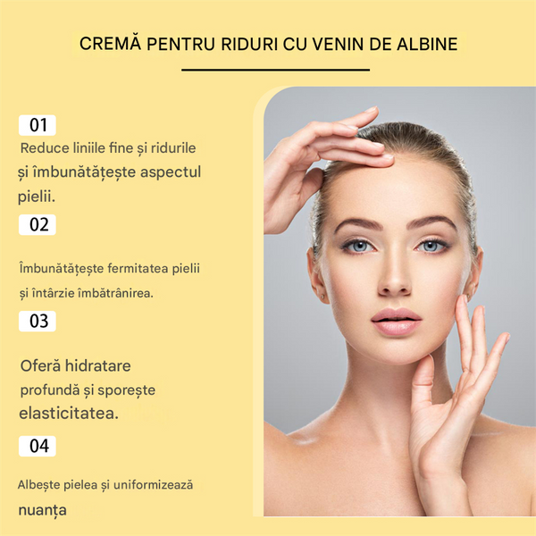 Crema ANTI-IMBATRANIRE cu VENIN de ALBINE