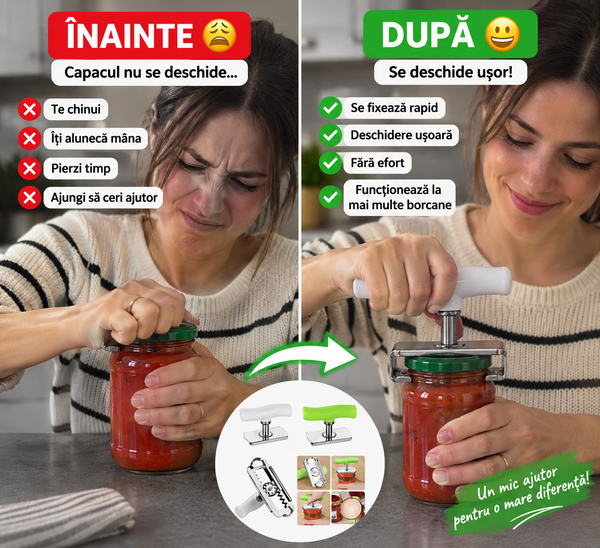 🫙 DESCHIZĂTOR REGLABIL PENTRU BORCANE
