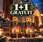 1+1 GRATUIT Felinar LED de Crăciun – Magia Nașterii Domnului ⭐