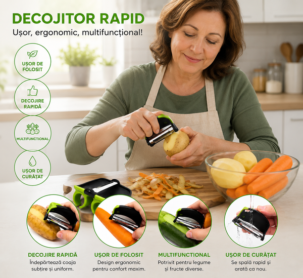 Curatator Multifunctional pentru Legume si Fructe