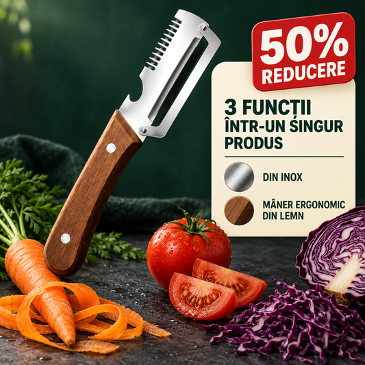Razatoare Profesionala din INOX Multifunctionala
