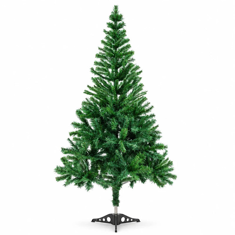 Brad Artificial de Crăciun 120 cm – Verde, cu Suport Inclus 🎄