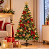 Brad Artificial de Crăciun 120 cm – Verde, cu Suport Inclus 🎄
