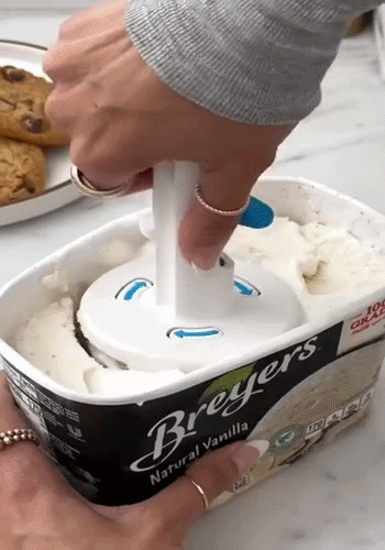 🍨 Presă Multifuncțională pentru Deserturi cu Înghețată – Model Profesional